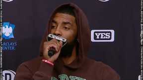 Kyrie Irving on his Recent Social Media Post, Postgame Interview