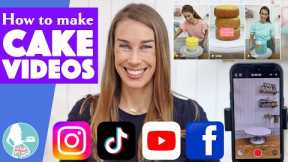 How to Make Cake Videos for Social Media