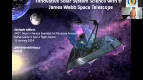 NSN Webinar:  Innovative solar system science with the James Webb Space Telescope