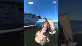 UK’s Royal Navy Showcases Flying Jet Pack Suits